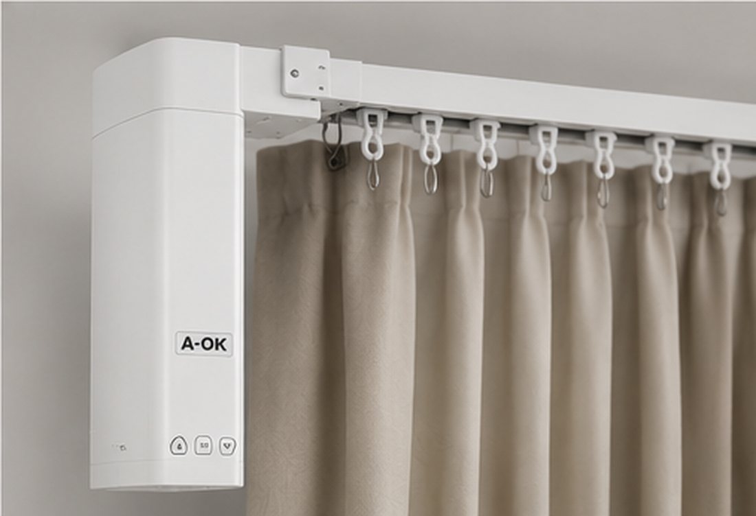 Smags aizkars uz elektrokarnīzes — FENSTORA darbs